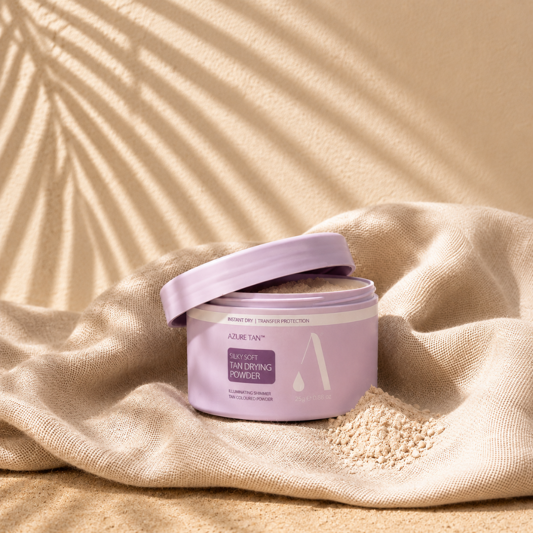 SILKY SOFT TAN DRYING POWDER