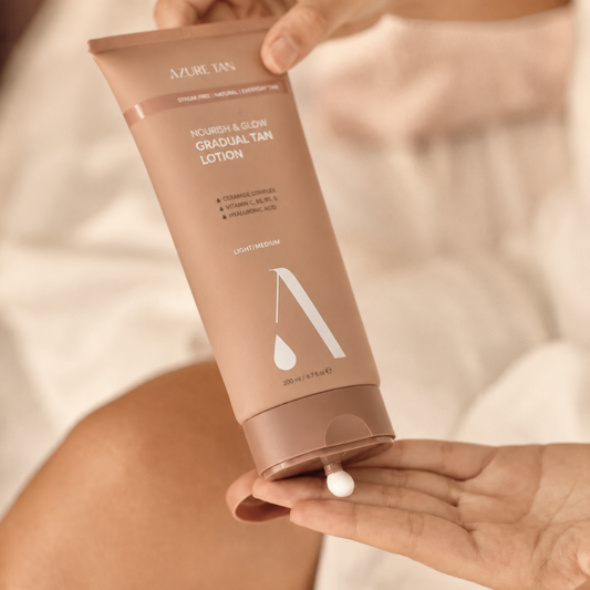NOURISH & GLOW GRADUAL TAN LOTION – LIGHT/MEDIUM
