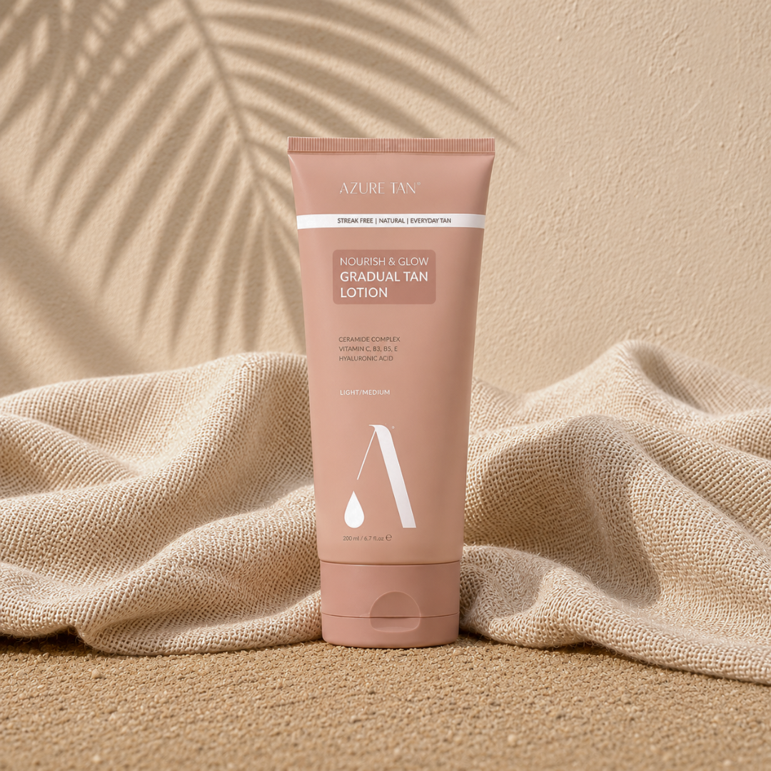 NOURISH & GLOW GRADUAL TAN LOTION – LIGHT/MEDIUM