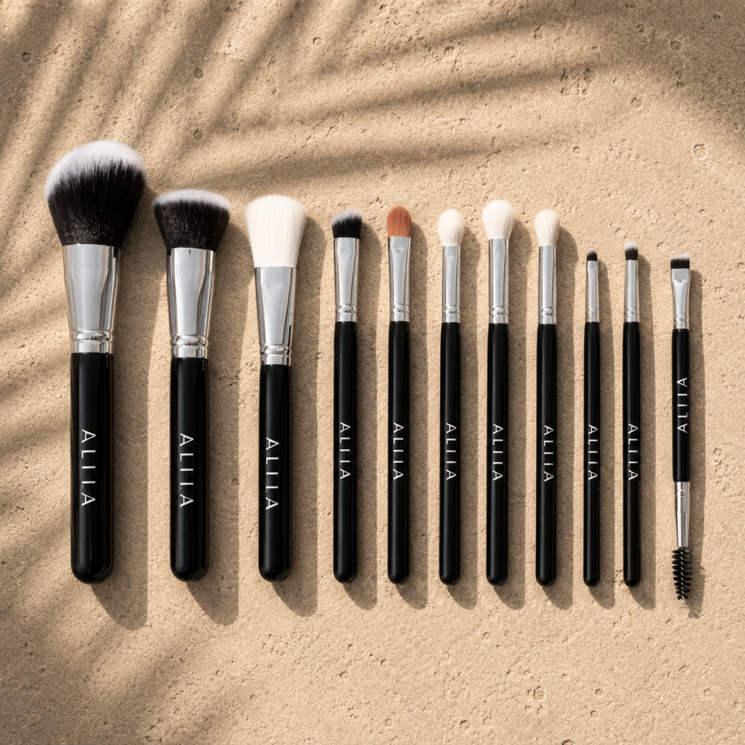 11 PIECE ESSENTIAL BRUSH SET